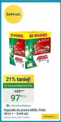 ERLI Kapsułki do prania Ariel Pods All in 1 2-pak oferta