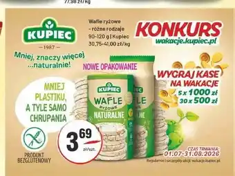 Sedal Wafle ryżowe Kupiec oferta