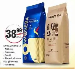 Sedal Kawa ziarnista Woseba Ti meriti-Crema oferta