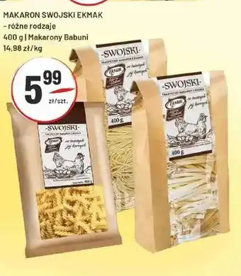 Makaron swojski Ekmak