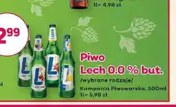 Bliski Piwo bezalkoholowe Lech Free Limonka z Miętą oferta