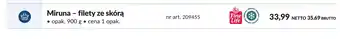 Miruna filety ze skórą Fine Life