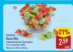 ALDI Cukierki Choco Bits o smaku ciasteczkowym Pszczółka oferta
