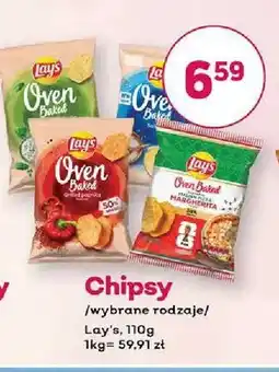 Bliski Chipsy ziemniaczane Lay's Oven Baked Margherita oferta