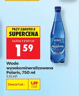 Biedronka Woda mineralna Polaris oferta