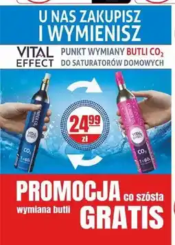 Sedal Wymiana butli CO2 Vital Effect oferta