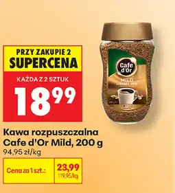 Biedronka Kawa rozpuszczalna Cafe d'Or oferta