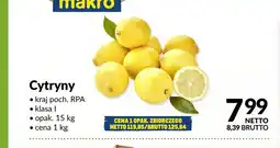 Makro Cytryny oferta