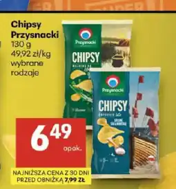 Delikatesy Centrum Chipsy Przysnacki Zielona Cebulka oferta