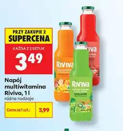 Biedronka Napój Riviva oferta