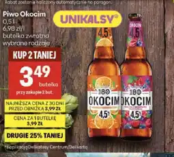 Delikatesy Centrum Piwo Okocim Radler Sycylijska Pomarańcza oferta