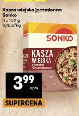 Delikatesy Centrum Kasza wiejska jęczmienna Sonko 4-pak oferta
