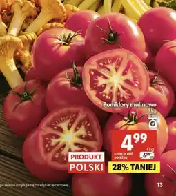 Delikatesy Centrum Pomidory malinowe polskie oferta