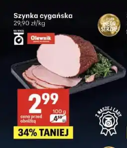 Delikatesy Centrum Szynka cygańska Olewnik oferta