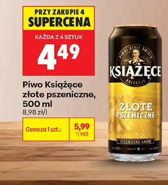 Biedronka Piwo Książęce oferta