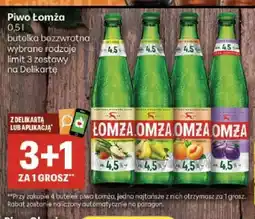 Delikatesy Centrum Piwo Łomża 4,5% Gruszka oferta