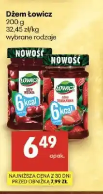 Delikatesy Centrum Dżem truskawkowy Łowicz 6kcal oferta