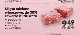 Makro Mięso mielone wieprzowe do 30% zawartości tłuszczu vacuum oferta