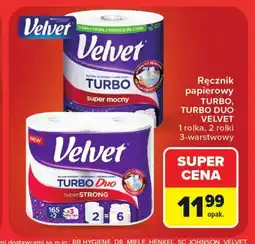 Carrefour Ręcznik papierowy Velvet oferta