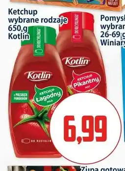 Kupiec Ketchup Kotlin Łagodny oferta