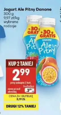 Delikatesy Centrum Jogurt Ale Pitny Danone truskawkowy oferta