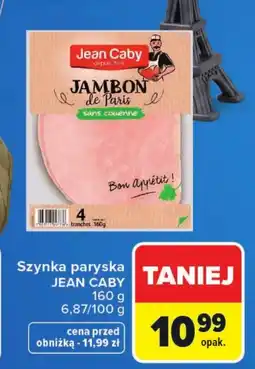 Carrefour Szynka Jean Caby oferta