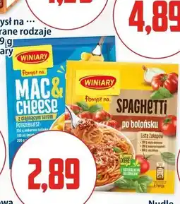 Kupiec Danie gotowe Winiary Pomysł na Spaghetti po bolońsku oferta