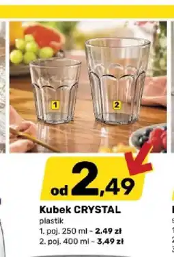 Bricomarche Kubek CRYSTAL oferta