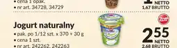 Makro Jogurt naturalny Zott Primo oferta