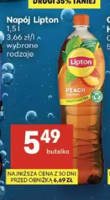 Delikatesy Centrum Napój Lipton Ice Tea Peach oferta