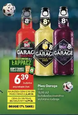 Delikatesy Centrum Piwo Garage Hardcore Lemon & Lime Shock oferta