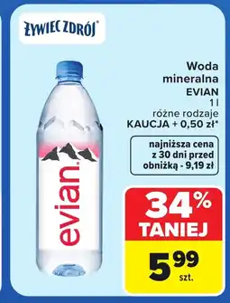 Carrefour Woda mineralna Żywiec zdrój oferta