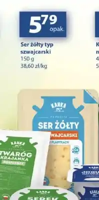 Delikatesy Centrum Ser żółty typ szwajcarski Kanka oferta