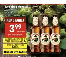 Delikatesy Centrum Piwo Birra Moretti oferta