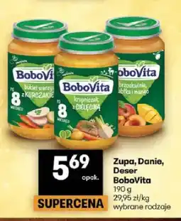 Delikatesy Centrum Deser brzoskwinie jabłka i mango BoboVita oferta