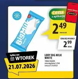 Arhelan Lody Big Milk White oferta