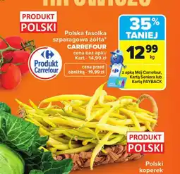 Carrefour Fasolka szparagowa Carrefour oferta
