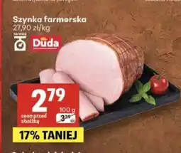 Delikatesy Centrum Szynka farmerska Duda oferta