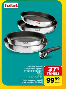 Carrefour Zestaw patelni Tefal oferta