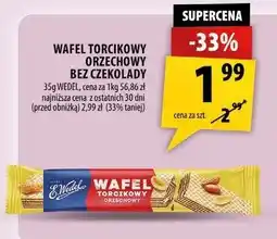 Arhelan Wafel Torcikowy orzechowy bez czekolady E.Wedel oferta