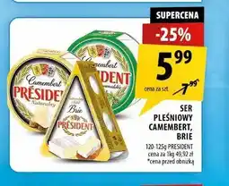 Arhelan Ser pleśniowy Brie President oferta