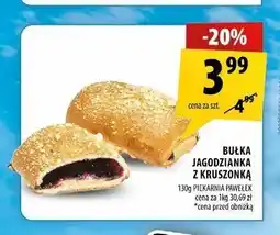 Arhelan Bułka jagodzianka z kruszonką Piekarnia Pawełek oferta
