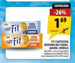 Arhelan Fit ciasteczka zbożowe Sante oferta
