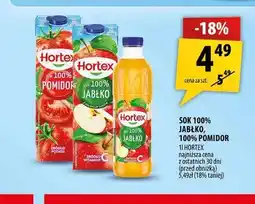 Arhelan Sok 100% pomidorowy Hortex oferta
