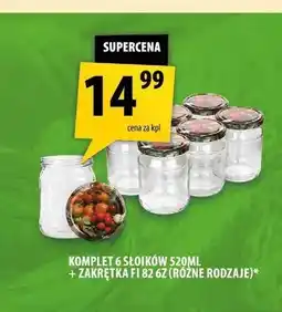 Arhelan Komplet 6 słoików Galicja 520 ml z zakrętkami fi 82 oferta