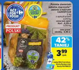 Carrefour Ziemniaki Jakość z natury oferta