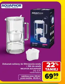 Carrefour Dzbanek filtrujący Aquaphor oferta