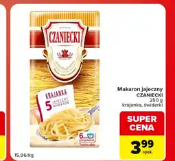 Carrefour Market Makaron Czaniecki oferta