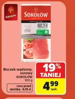 Carrefour Boczek surowy Sokołów oferta