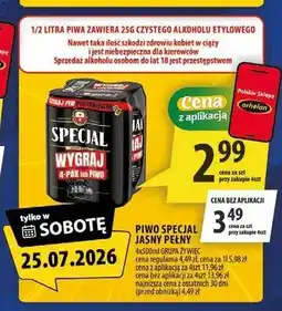 Arhelan Piwo Specjal Jasny Pełny 4-pak oferta